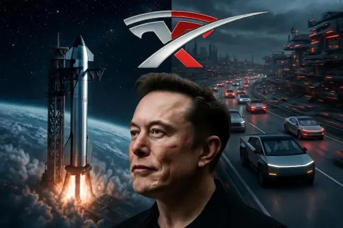 Elon Musk يلمّح إلى احتمال دمج Tesla وSpaceX.. لكن لا يوجد عرض رسمي حتى الآن 🚀🚗